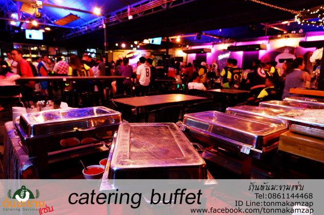buffet catering จัดเลี้ยงนอกสถานที่โดยร้านต้นมะขามแซ่บ